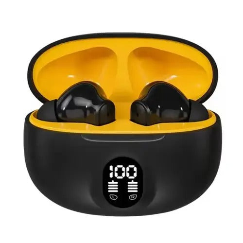 Stereo Wireless Earphones 895B – Bluetooth V5.4, Premium Deep Bass, Waterproof, Dustproof, LCD Display, Long Battery Life
