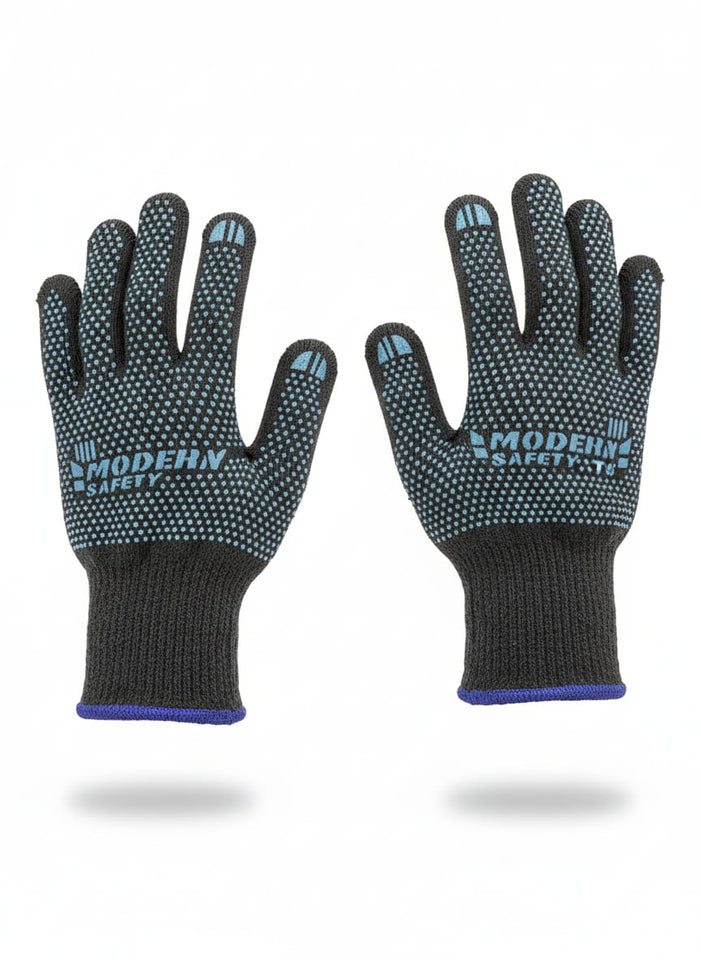 Premium Knitted Beanie Cap, Neck Gaiter And Touchscreen Gloves Combo Pack | Complete Winter Essentials For Cold Weather Protection (Brown)