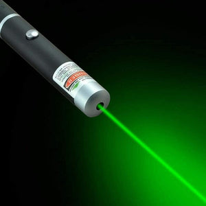 High-Power Green Laser Pointer 303 – Rechargeable, Adjustable Focus, Long-Range Beam